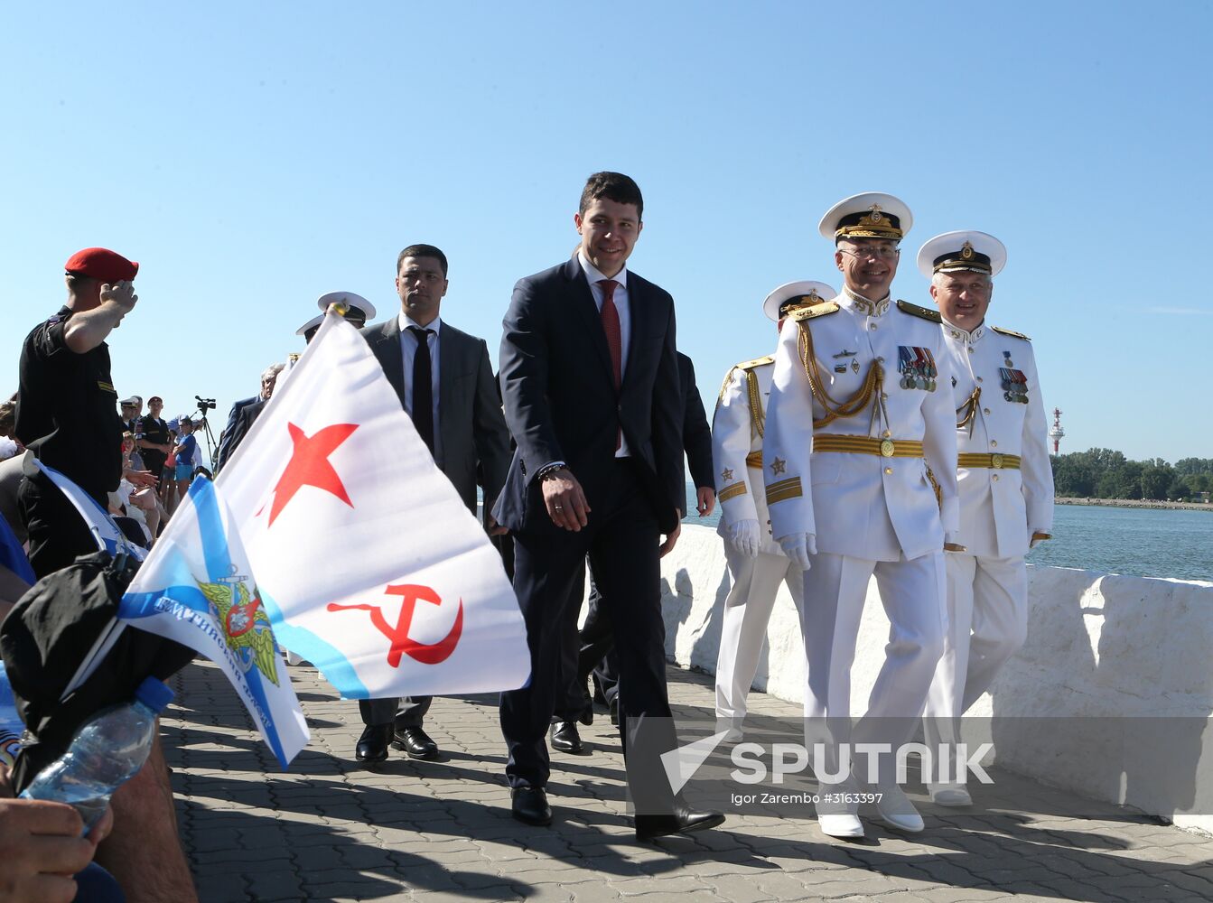 Navy Day celebrations in Russian cities
