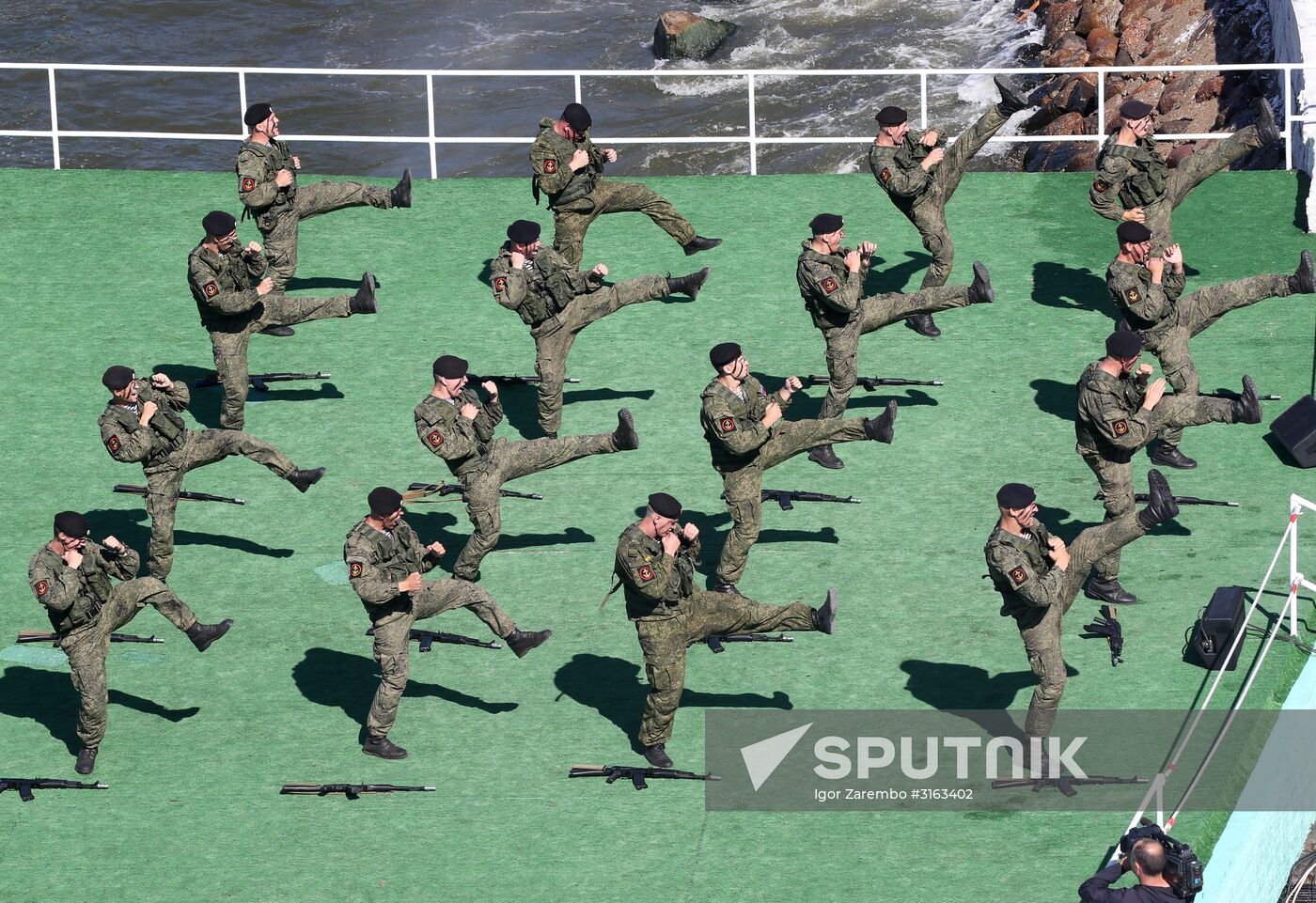 Navy Day celebrations in Russian cities