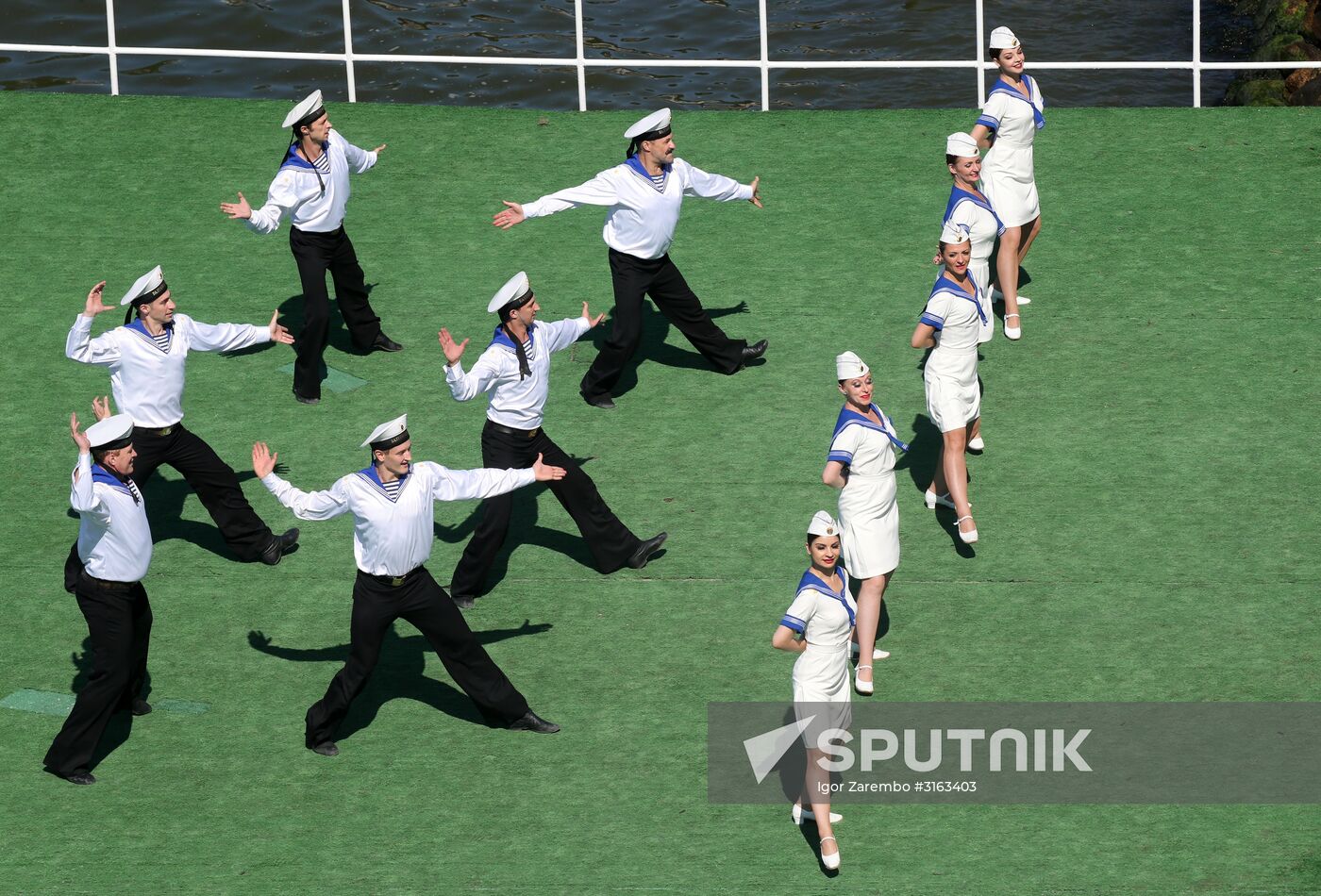 Navy Day celebrations in Russian cities