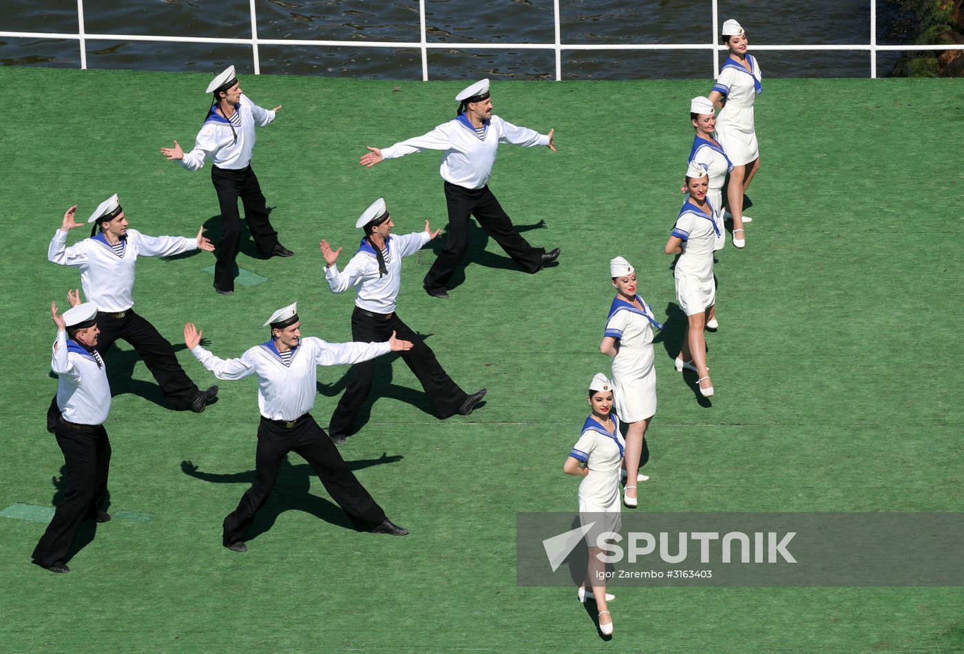 Navy Day celebrations in Russian cities