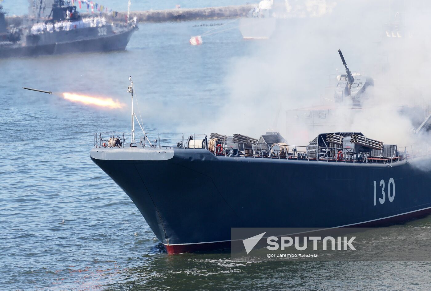 Navy Day celebrations in Russian cities
