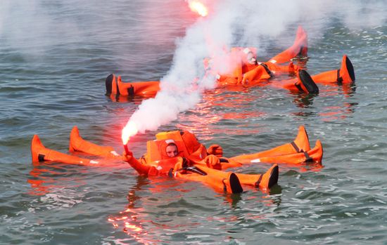 Navy Day celebrations in Russian cities