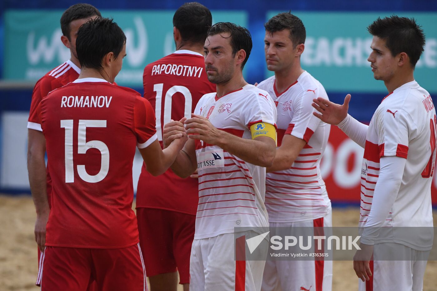 2017 Euro Beach Soccer League. Russia vs. Switzerland