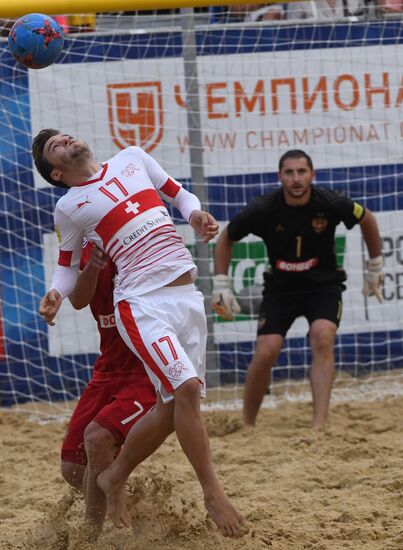 2017 Euro Beach Soccer League. Russia vs. Switzerland