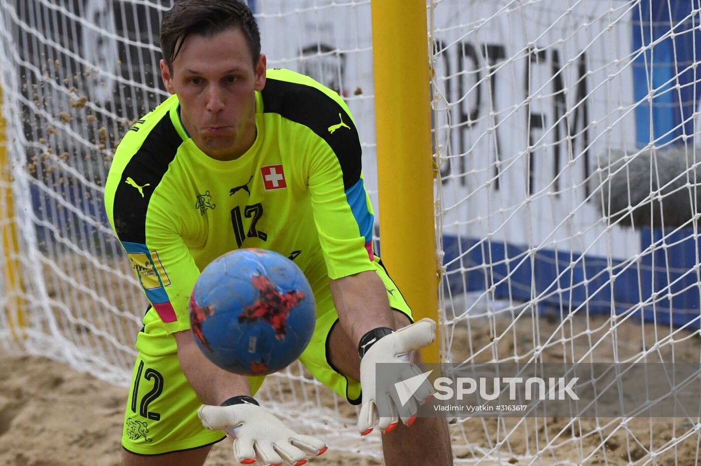 2017 Euro Beach Soccer League. Russia vs. Switzerland