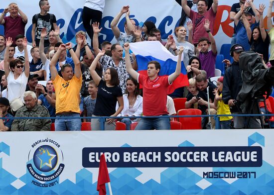 2017 Euro Beach Soccer League. Russia vs. Switzerland