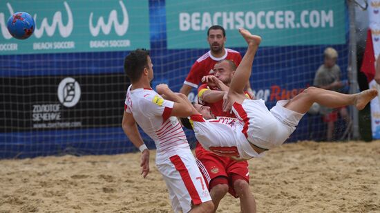 2017 Euro Beach Soccer League. Russia vs. Switzerland