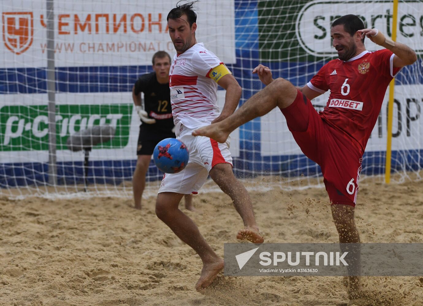 2017 Euro Beach Soccer League. Russia vs. Switzerland