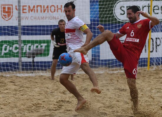 2017 Euro Beach Soccer League. Russia vs. Switzerland