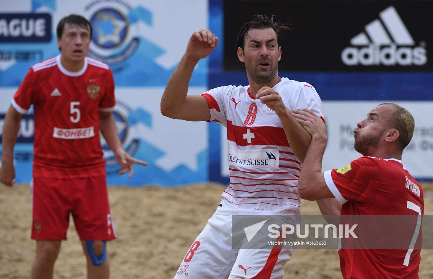 2017 Euro Beach Soccer League. Russia vs. Switzerland