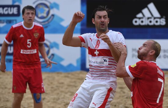 2017 Euro Beach Soccer League. Russia vs. Switzerland