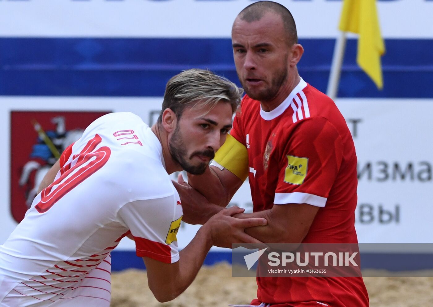 2017 Euro Beach Soccer League. Russia vs. Switzerland