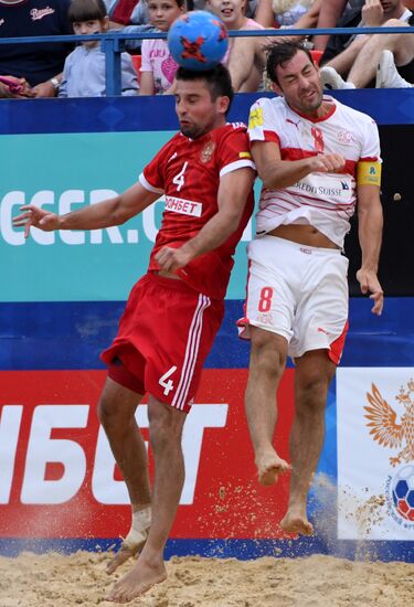 2017 Euro Beach Soccer League. Russia vs. Switzerland