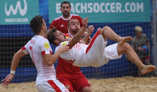 2017 Euro Beach Soccer League. Russia vs. Switzerland