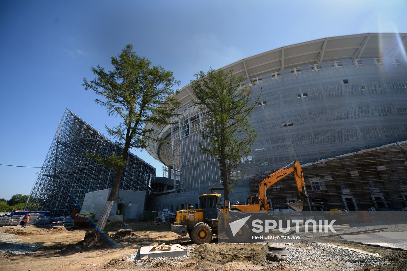 Remodeling of Central Stadium in Yekaterinburg for 2018 World Cup