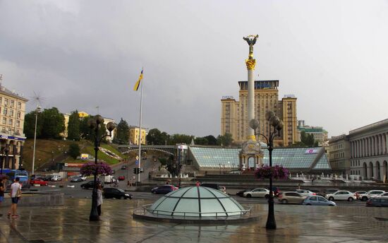 Independence Square in Kiev