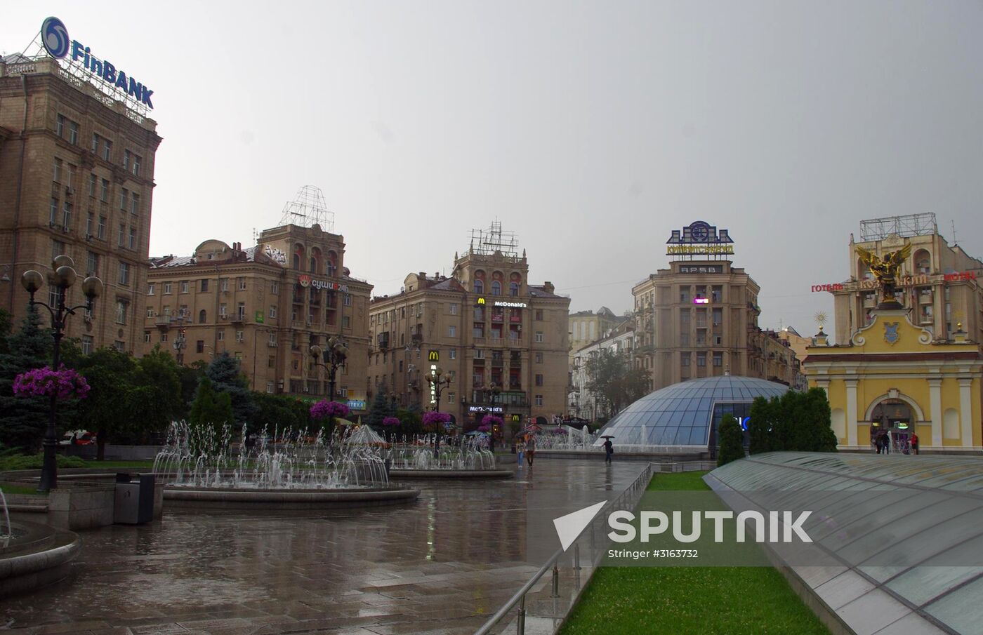 Independence Square in Kiev