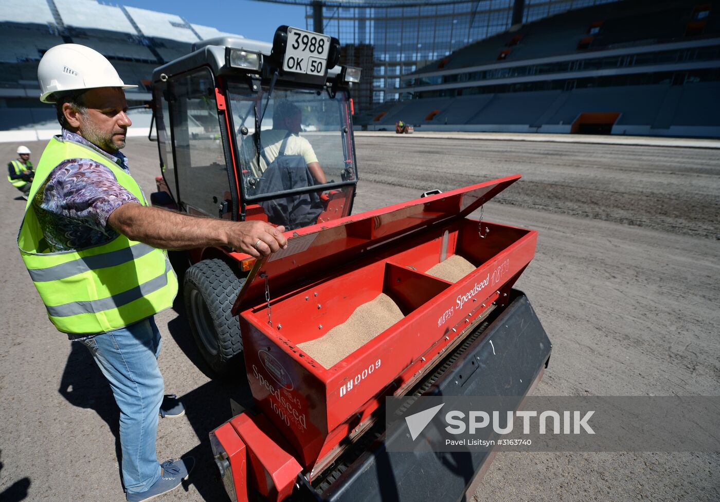 Remodeling of Central Stadium in Yekaterinburg for 2018 World Cup