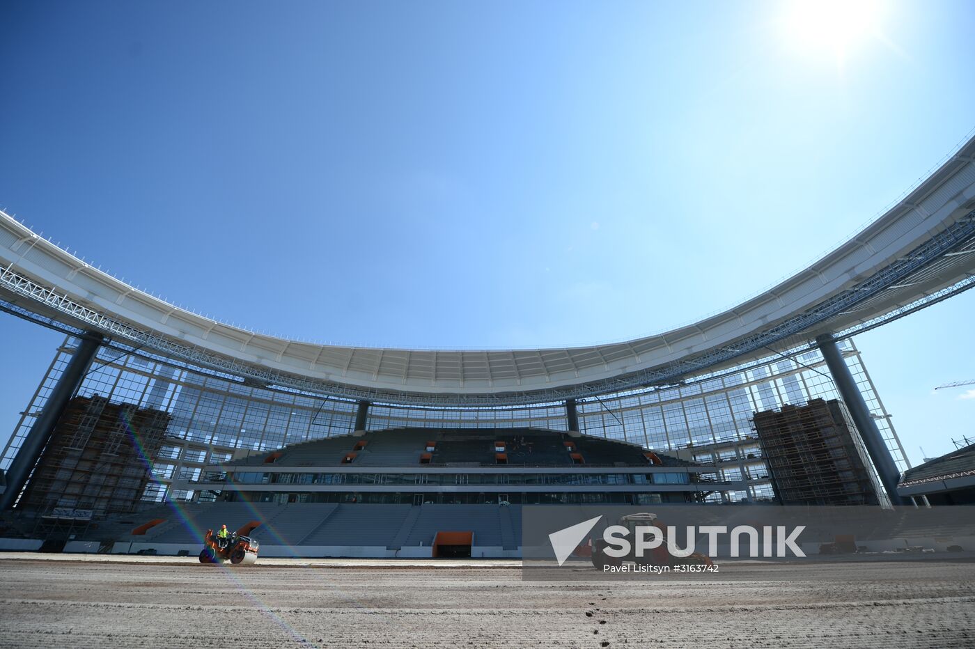 Remodeling of Central Stadium in Yekaterinburg for 2018 World Cup