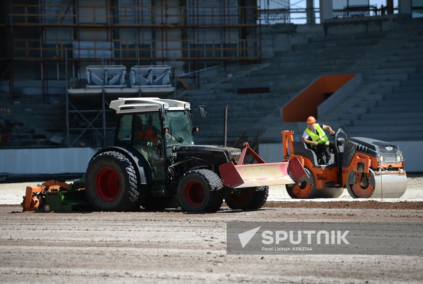 Remodeling of Central Stadium in Yekaterinburg for 2018 World Cup