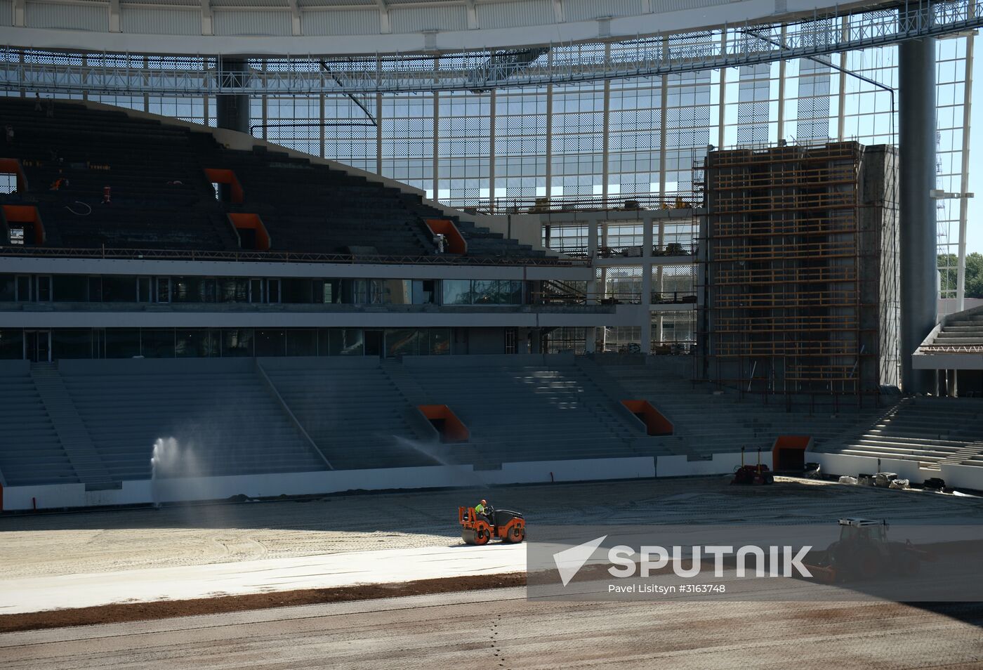 Remodeling of Central Stadium in Yekaterinburg for 2018 World Cup