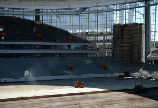 Remodeling of Central Stadium in Yekaterinburg for 2018 World Cup
