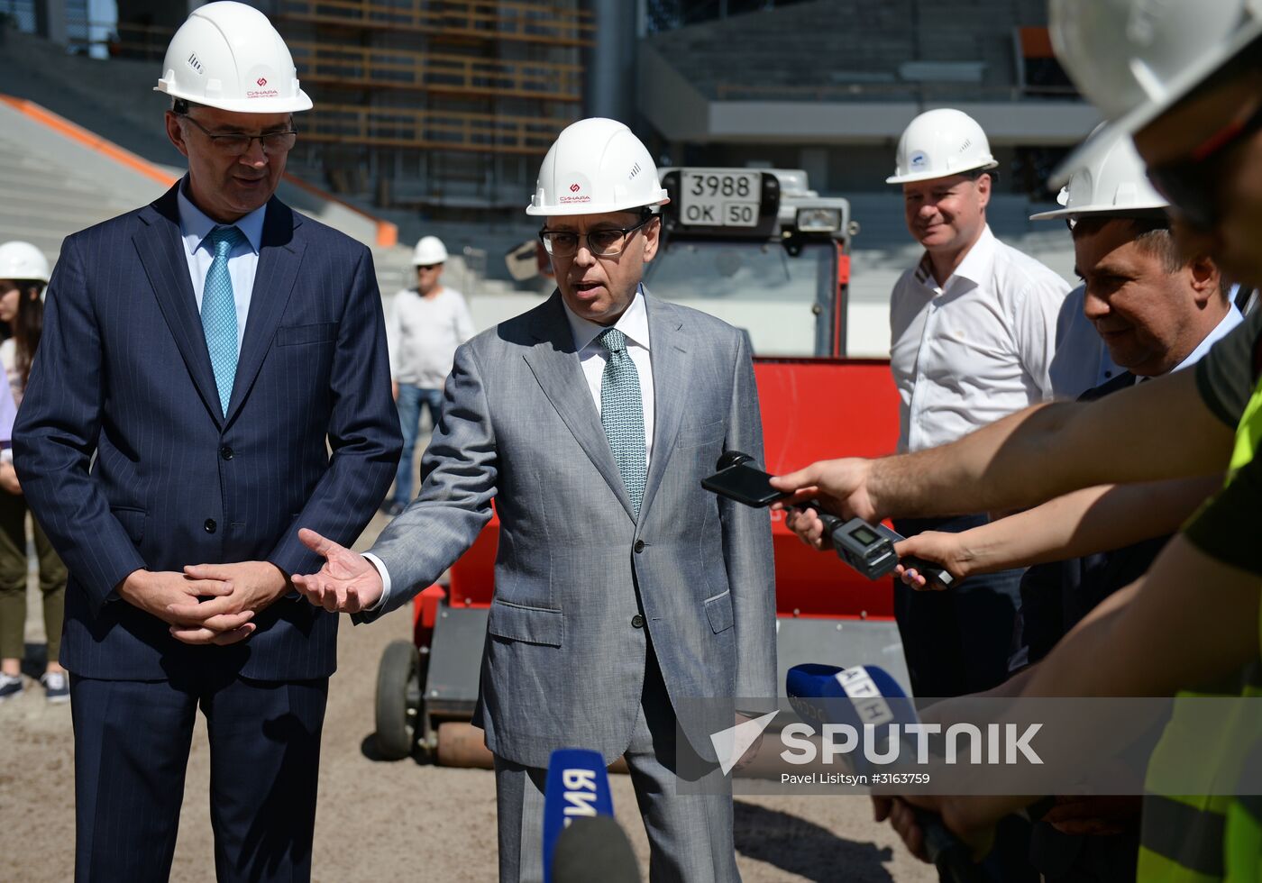 Remodeling of Central Stadium in Yekaterinburg for 2018 World Cup