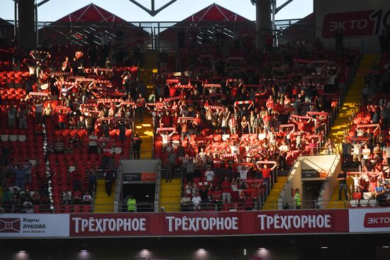 Football. Russian Football Premier League. Spartak vs. Krasnodar