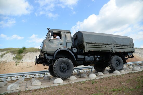 Masters of Armored Vehicles International Army Games in Voronezh Region
