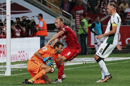 Football. RFPL. Spartak vs. Krasnodar