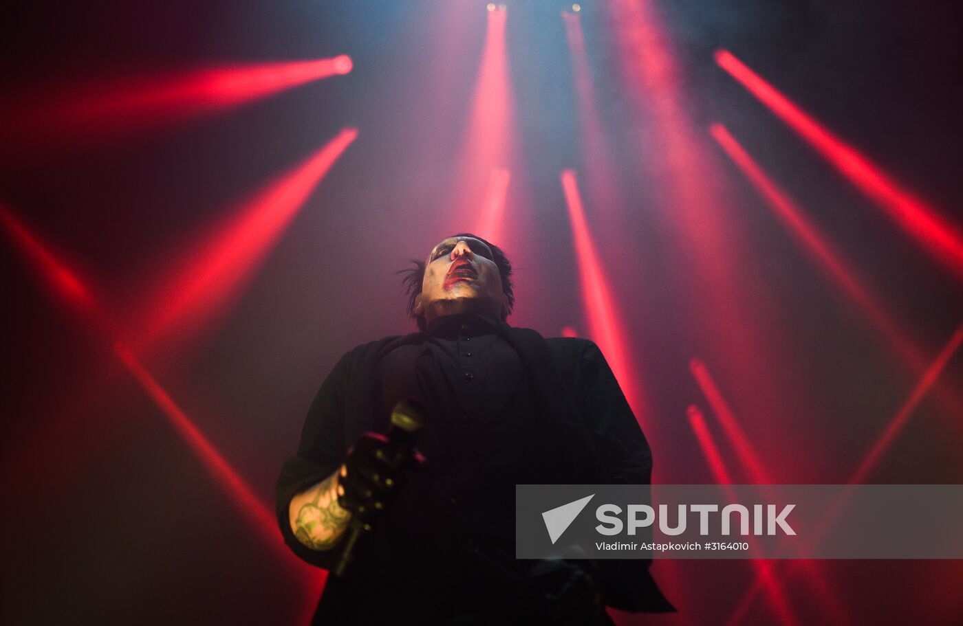 Marilyn Manson's concert in Moscow