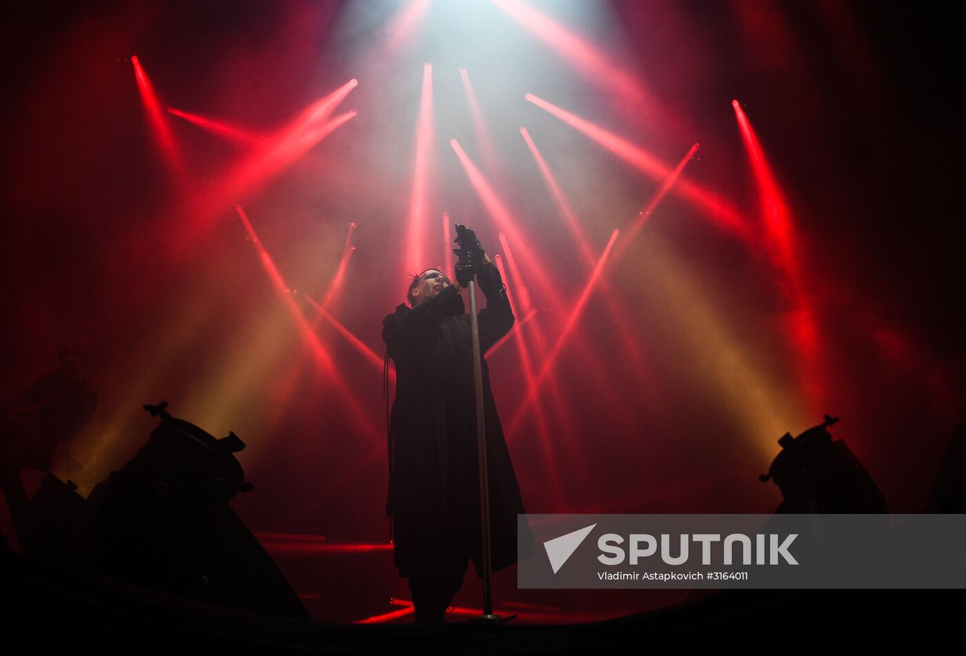Marilyn Manson's concert in Moscow