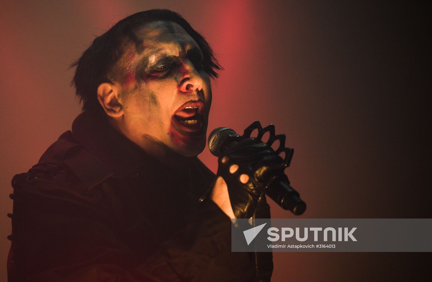 Marilyn Manson's concert in Moscow