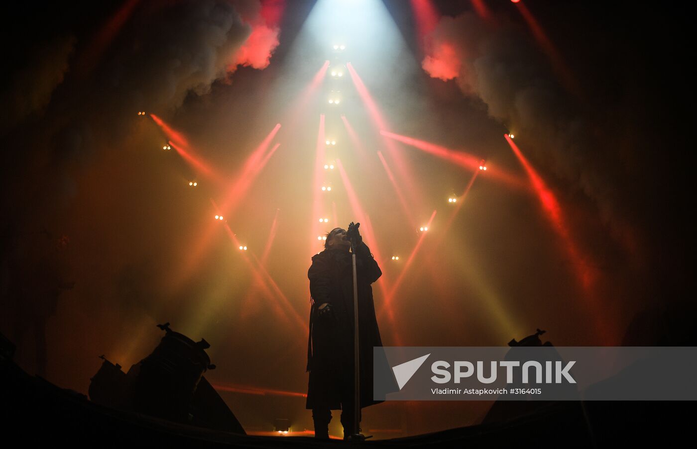 Marilyn Manson's concert in Moscow
