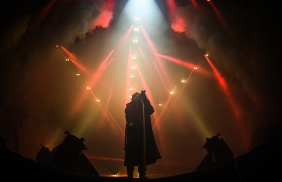 Marilyn Manson's concert in Moscow