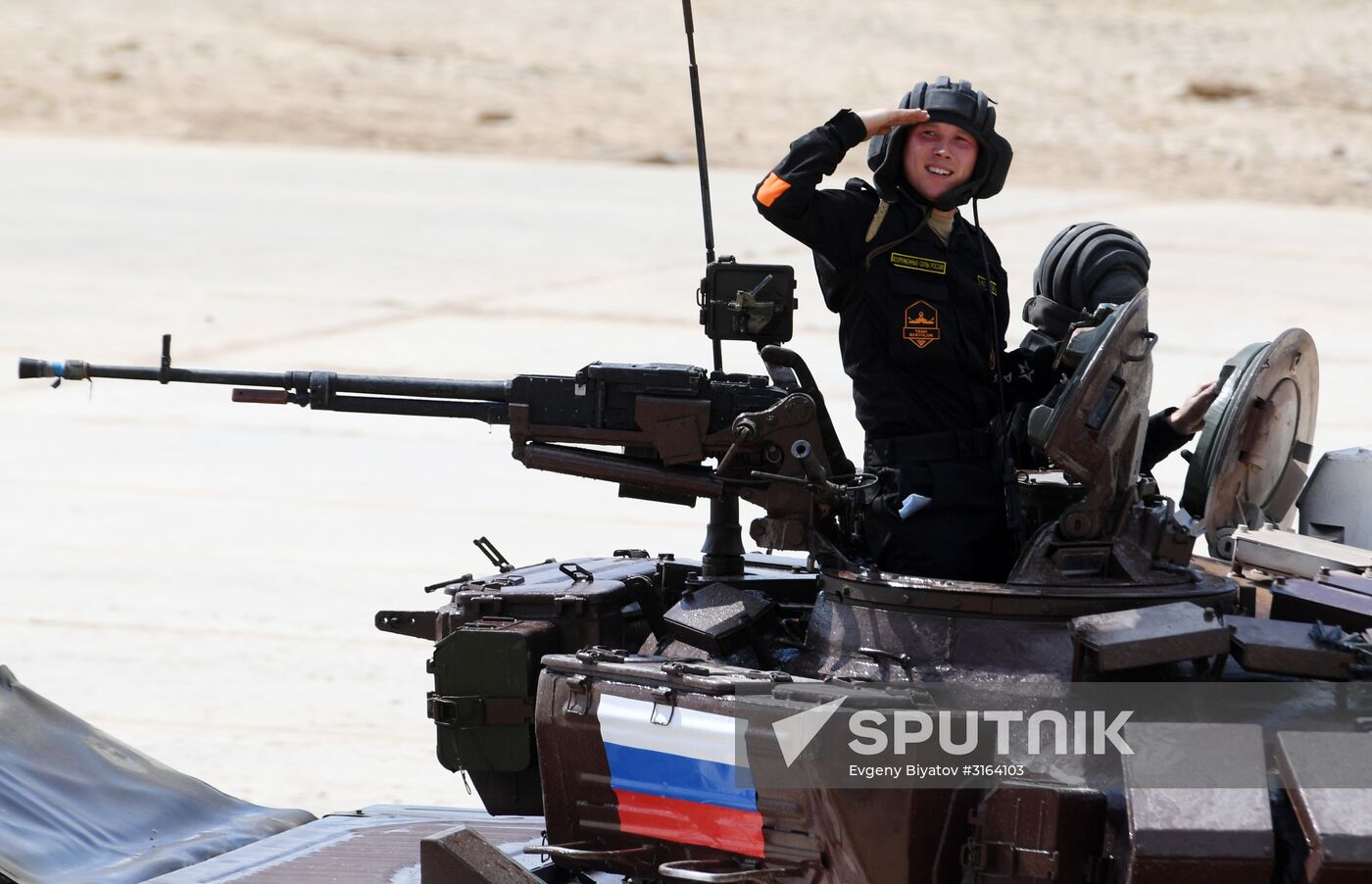 First round of Tank Biathlon Individual Pursuit Race competition. Day four