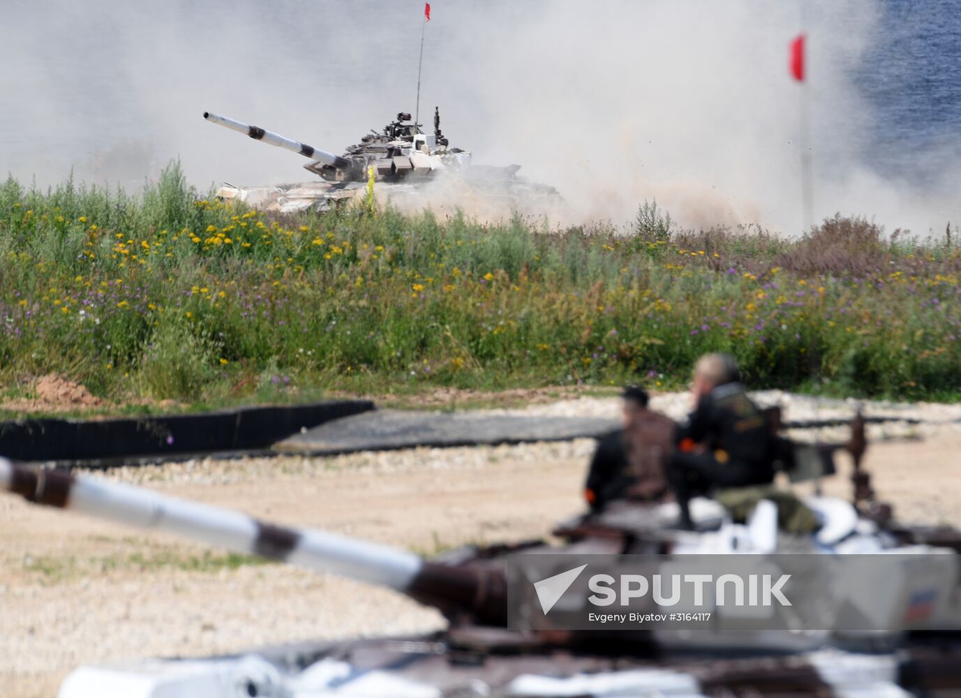 First round of Tank Biathlon Individual Race competition. Day four