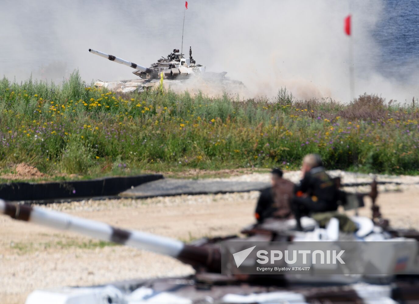 First round of Tank Biathlon Individual Race competition. Day four