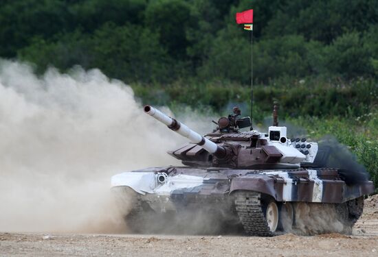 First round of Tank Biathlon Individual Race competition. Day four