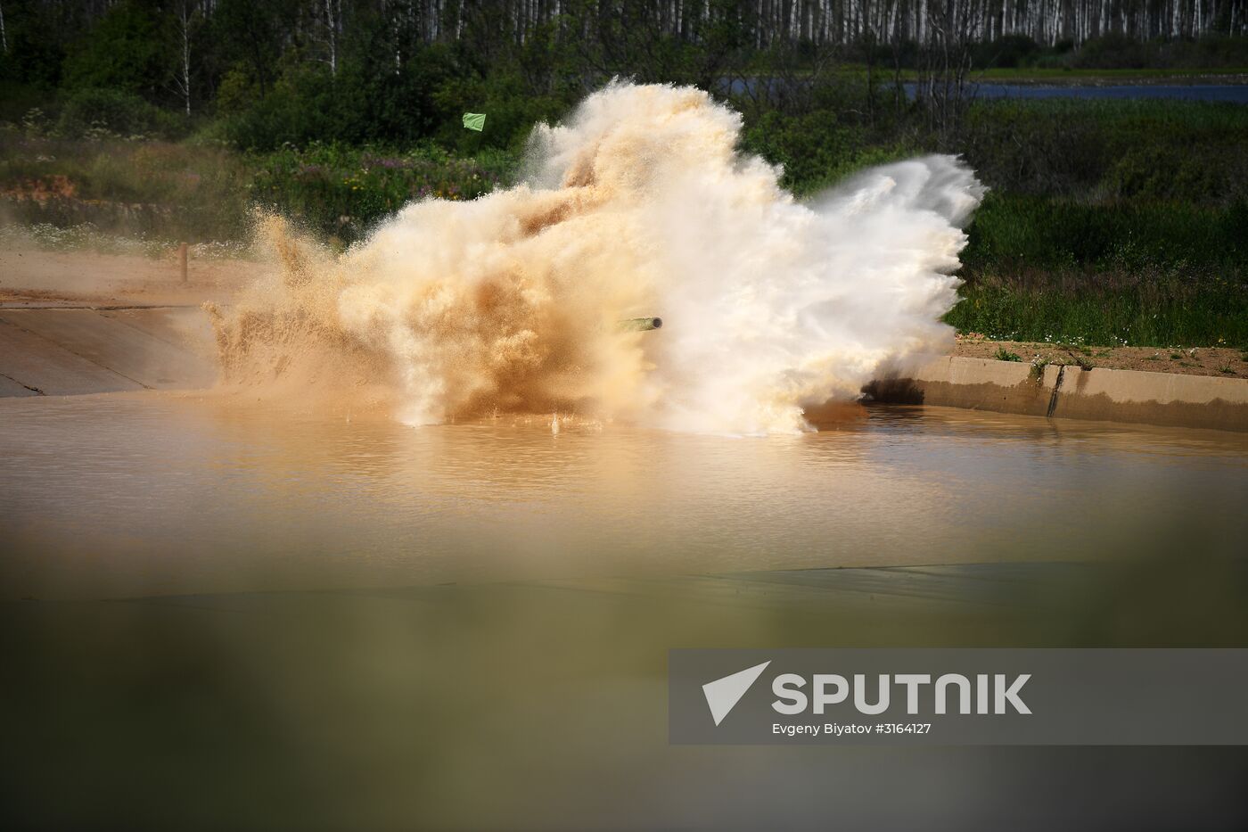 First round of Tank Biathlon Individual Race competition. Day four