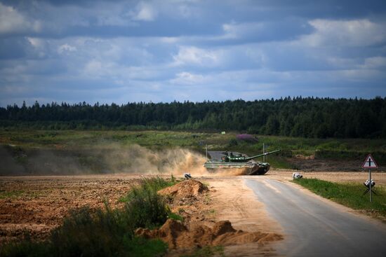 First round of Tank Biathlon Individual Race competition. Day four