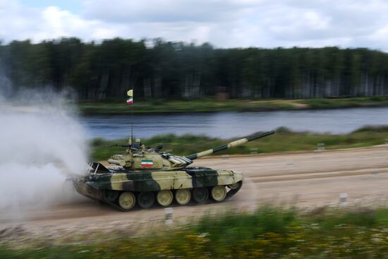 First round of Tank Biathlon Individual Race competition. Day four