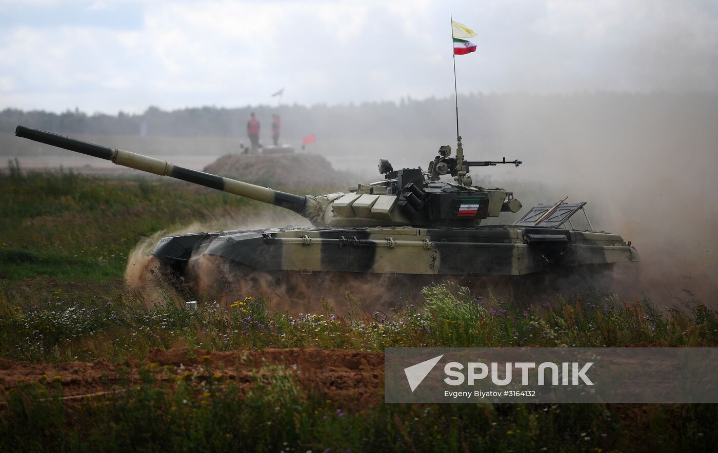 First round of Tank Biathlon Individual Race competition. Day four
