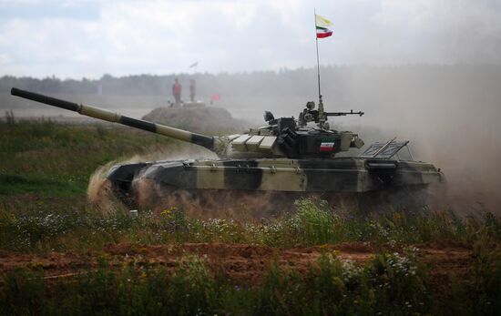 First round of Tank Biathlon Individual Race competition. Day four