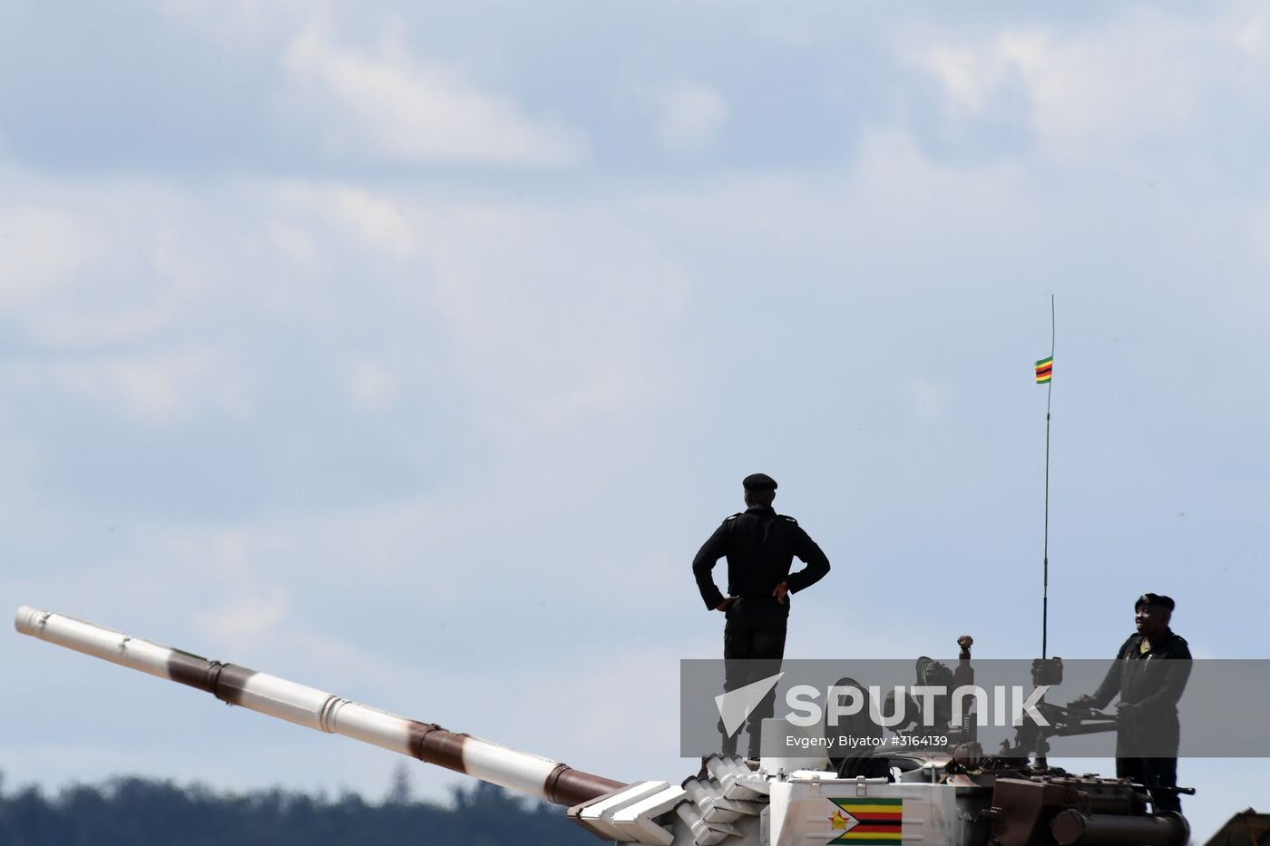 First round of Tank Biathlon Individual Race competition. Day four