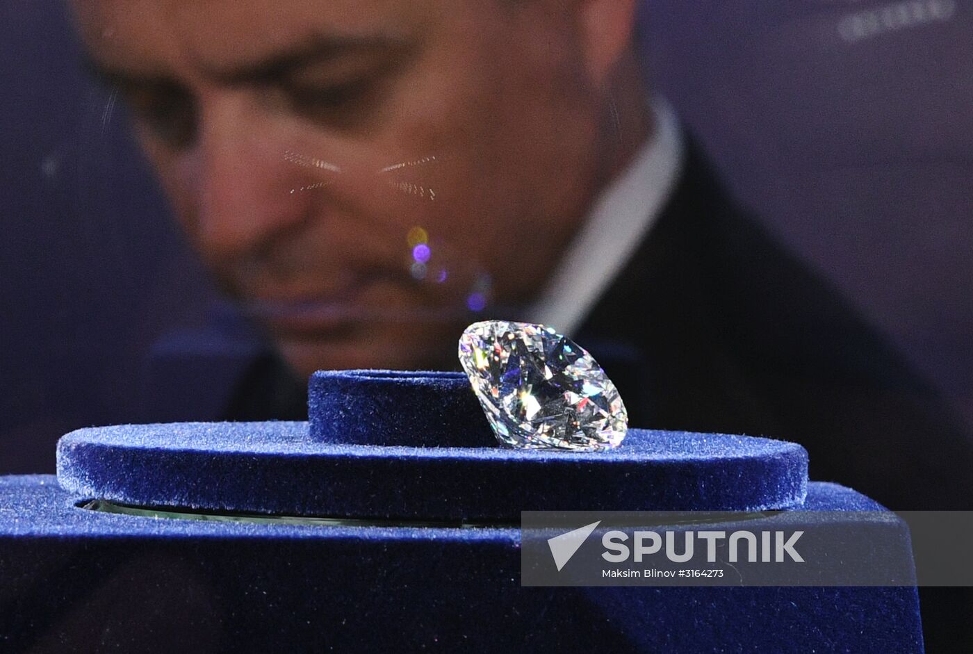 Unique collection of diamonds on private display in Moscow