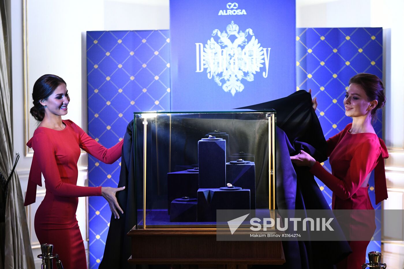 Unique collection of diamonds on private display in Moscow