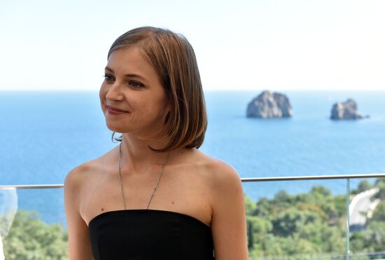 State Duma deputy Natalya Poklonskaya visits Artek