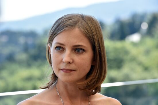 State Duma deputy Natalya Poklonskaya visits Artek