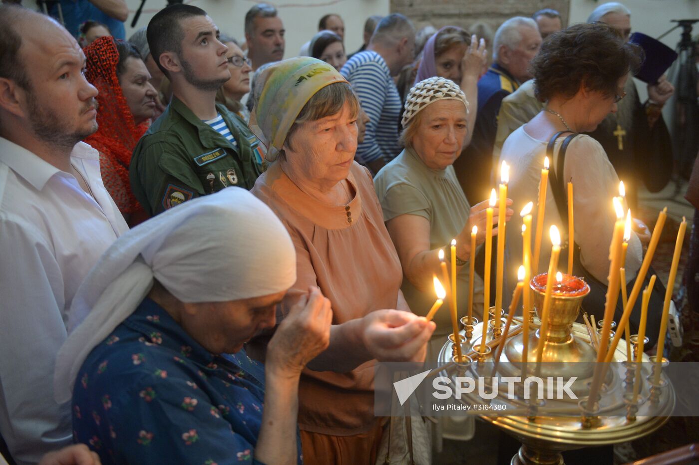 Paratroopers' Day on Red Square